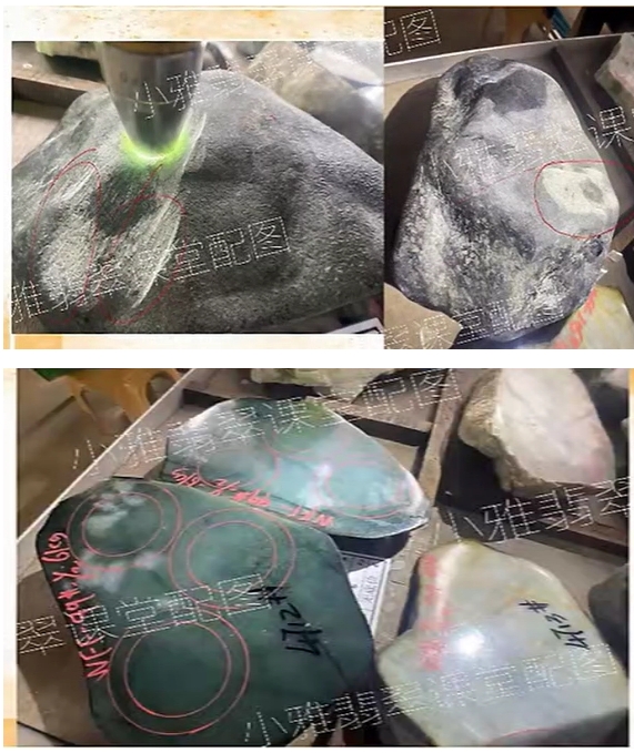 图18 黑雾，压灯青绿色，说明是底灰，油青