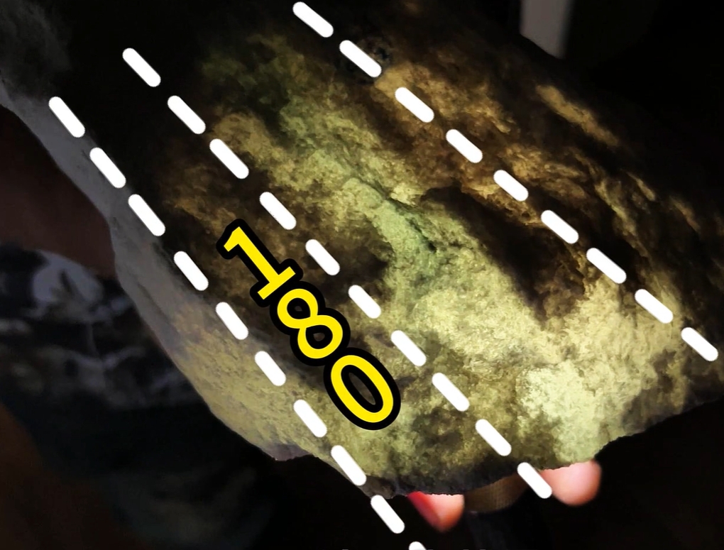 图5 原石水路与膏药
