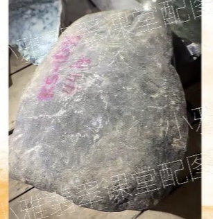 图5 皮壳有油,但是暗沉无光,种差