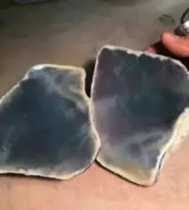 木那玻璃底解口料